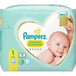 Couche jetable - pampers - premium protection new baby - taille 1 - petit format - canaux daération Couche jetable - pampers - premium protection new baby - taille 1 - petit format - canaux daération