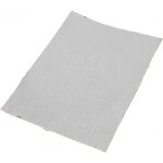 Protection / plaque isolante par chaleur adhesive en tissu / aluminium (200x150mm) (x1)