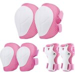Protection roller enfant 6pcs genouill�res coudi�res brassards et prot�ge poignet pour patin � roulette ...