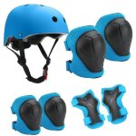 Protection roller enfant7 en 1 casque vlo enfant kit rglables coudires genouillre protge poignets ...