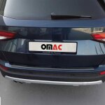 Protection seuil de pare - chocs arri�re pour cupra ateca 2018 - 2021 acier inox