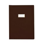 Protge - cahiers 24x32 clairefontaine grain pais avec marque - pages marron