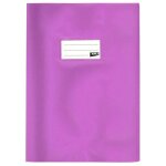 Protge - cahier pvc apli - violet - 19 / 100me 21 x 297 cm - grain cuir