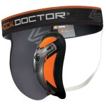 Protge - coquille - shock doctor - core ultra carbon flex - noir - boxe - kick - boxing