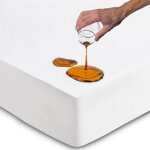 Protge matelas 140x200 cm impermable alse anti - acarien label