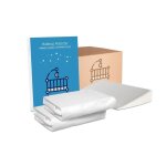Protge matelas bb 60x120 cm ( 2 unit) + plan inclin ( limite les refluxrduit les congestions nasales ...