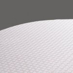 Sous - nappes bulgommes - promo linge - bulgomme ronde 135cm - blanc