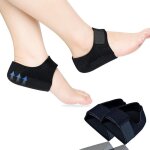 Protge - talons talonnettes en gel coussin de soutien du talon pour fasciite plantaire talons secs et ...