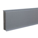 Plinthe pvc expans� 12 x 60 x 2500 mm l�vre souple teint�e dans la masse by proviston gris