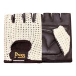 Pss mitaines gants homme femme conduite vlo cyclisme fitness musculation gants cuir mailles sans demi ...