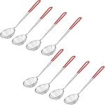 Puisettes pour fondue8 pices filet pour fondue fondue passoire passoire de cuisine en inox avec poignes ...