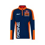 Pull demi - zipp� red bull ktm replica team moto gp officiel - homme - bleu orange