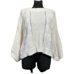 Seulement pull femme �l�gant confortable chaud blanc taille xl
