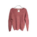 Seulement pull femme lgant confortable chaud rose taille l