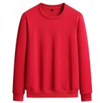 Pull homme col rond regular fit manches longues casual pullover coton couleur unie pour printemps et ...