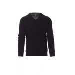 Pull homme col en v payper business - payper wear - noir - gris Pull homme col en v payper business - payper wear - noir - gris