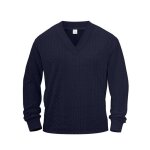 Pull homme en tricot col v autumn dhiver sweat - shirt homme casual chaude leger couleur unie regular ...