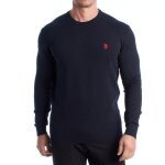 Pull en maille  col rond pour homme us42173048 - bleu marine