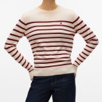 Pull marinire dory avec coeur brod rouge col rond femme vero moda