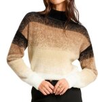 Pull marron femme morgan mdye
