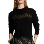 Pull noir femme morgan mdixie