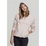 Pull over femme - urban classics - basic - rose flash - col capuche - adulte