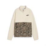 Pull ras du cou demi - zippé décontracté femme puma graphic Pull ras du cou demi - zippé décontracté femme puma graphic