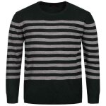 Pull ray gris et noir pierre cardin pour homme