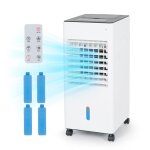 Puluomis climatiseur mobile - rafra�chisseur d?air ventilateur - 3 vitesses - t�l�commande - minuterie ...