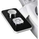 Pulvrisateur bidet non lectrique avec double buses rtractables autonettoyantes - nettoyage avant et ...
