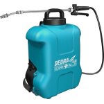 Pulv�risateur � dos - dedra - ded6981 - 18v - r�servoir 16l - rechargeable et portable