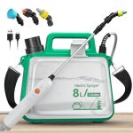Pulv�risateur �lectrique 2. 1 gal (8l) rechargeable usb - 3 buses canne r�tractable bretelle r�glable ...