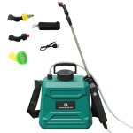 Pulverisateur electrique 8l pulverisateur de jardin electrique avec 3 buses pulverisateur lance telescopiquema ...