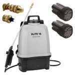 Pulvérisateur Électrique à batterie 16l 8 bar 2 batteries lithium 2ah chargeur jet 5m végetaux toiture ... Pulvérisateur Électrique à batterie 16l 8 bar 2 batteries lithium 2ah chargeur jet 5m végetaux toiture ...