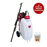 Pulv�risateur �lectrique gladiator sprayer phoenix + perche t�lescopique 54 m�tres + produit hydrofuge ...