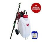 Pulv�risateur �lectrique gladiator sprayer phoenix + perche t�lescopique 54 m�tres + produit nettoyant ...