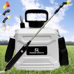 Pulverisateur electrique de jardin 5v / 2400mah 5l pulverisateur avec rtractable avec 3 buses rglables ...