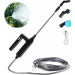Pulvrisateur lectrique portable avec lance tlescopique recharge usb idal pour jardin tuyaux de 2 ...
