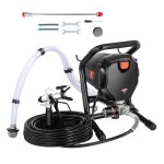Pulvrisateur de peinture sans air - duoku - 750 w - pulvrisateur lectrique haute efficacit - 3000 ...