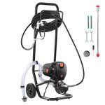 Pulvrisateur de peinture sans air sur pied - duoku - 750 w - pulvrisateur lectrique haute efficacit ...