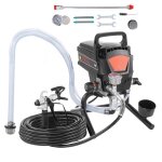 Pulvrisateur de peinture sans air sur pied - duoku - 950 w - pour peinture fine et uniforme - 3000 psi ...