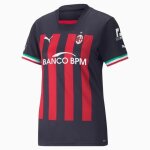 Maillot de football - puma a. c. milan 22 / 23 replica - femme - noir - respirant Maillot de football - puma a. c. milan 22 / 23 replica - femme - noir - respirant