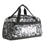 Puma sac de sport kaki crme pour femme et homme - challenger aop sports bag s puma black - camo aop ...