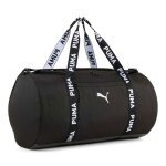 Puma sac de sport noir blanc pour femme - at ess barrel bag puma black 316340