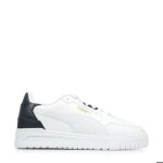 Baskets homme - puma - shuffle downtown - blanc & bleu marine - lacets - synth�tique / textile