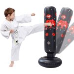 Punching - ball 120cm gonflable de boxe pour enfants sac de frappe remise en forme � rebond imm�diat ...
