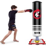 Punching - ball enfant 120cm - sac de frappe boxe sur pied avec ventouses pour karat taekwondo cadeau ...