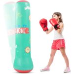Punching ball enfants 150 cm sac de frappe enfant punching ball enfant sac de boxe pour pratiquer le ...