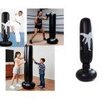 Punching ball enfants 160cm sac de frappe enfant pour boxe taekwondo et �quipement dentra�nement cadeau ...