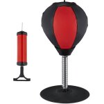Punching - ball de table mini sac de frappe pour le bureau soulager le stress ballon poire boxe noir ...